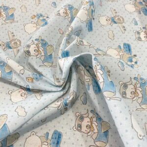 Algodón 100% estampado avionetas