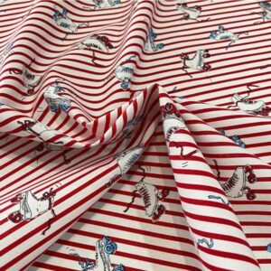 Algodón 100% estampado patines