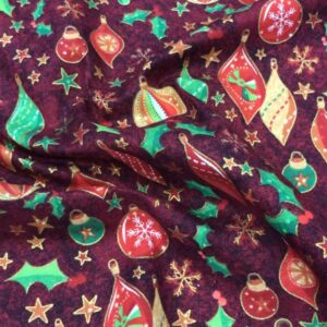 Algodón decoración Navidad