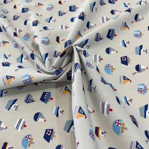 Algodón dibujos regata