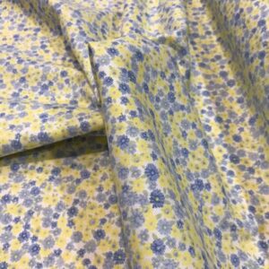 Algodón flores malvas