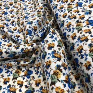 Algodón flores otoño