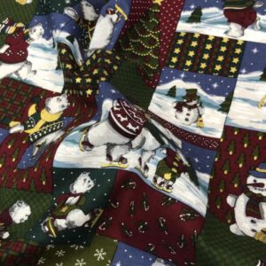 Algodón Navidad muñeco de nieve