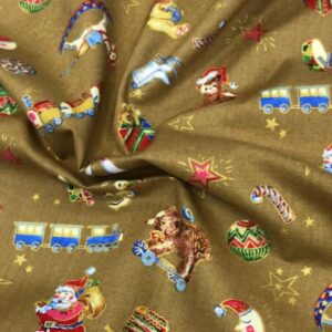 Algodón Navidad Papá Noel